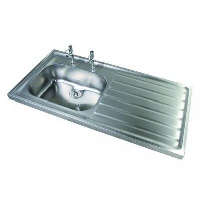 Hart HTM64 (sanitary assemblies) compliant Hospital Sink with drainer